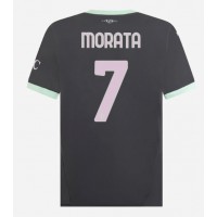 AC Milan Alvaro Morata #7 Replika Tredje Tröja 2024-25 Kortärmad